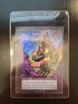 Realm-Eater Sorcery Contested Realm Gothic Unique Foil - Image 1