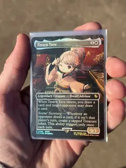 Tataru Taru (Borderless) (Chocobo Track Foil) Commander: Final Fantasy Foil - Image 1