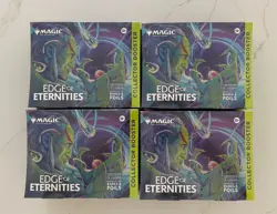 Magic The Gathering Edge Of Eternities Collector Omega Booster Box IN HAND - Image 1