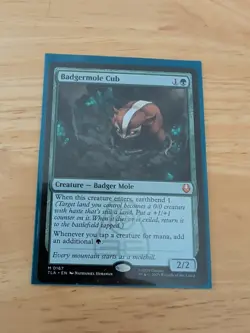 Badgermole Cub TLA 0167 NM Magic The Gathering - Image 1
