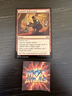 MTG - Untimely Malfunction (Non-Foil) Duskmourn: House of Horror Magic - 161 - Image 1