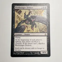Woebringer Demon 113/306 MTG Ravnica: City of Guilds - Image 1