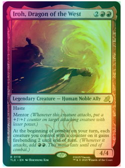 Iroh, Dragon of the West - Foil Avatar MTG - Image 1
