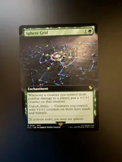 MTG Final Fantasy English Sphere Grid Extended Art 0123 Non-Foil - Image 1