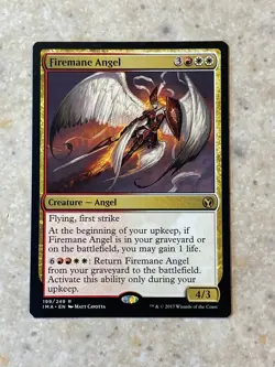 MTG NM Firemane Angel [Magic Origins] - Image 1