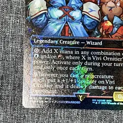 MTG Vivi Ornitier (Borderless) (Chocobo Track Foil) Final Fantasy Foil M 0570 - Image 4