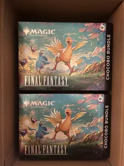 Magic The Gathering Final Fantasy Chocobo Bundle Box x2 - Image 1