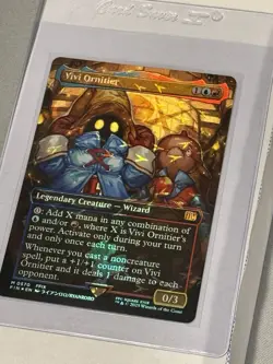 MTG Vivi Ornitier Borderless Chocobo Track Foil Final Fantasy Foil - Image 4