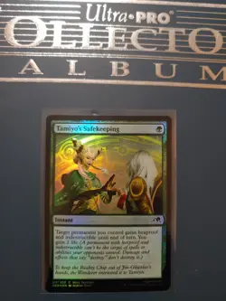 1x Tamiyo's Safekeeping, Foil, Kamigawa Neon Dynasty, MTG NM - Image 1