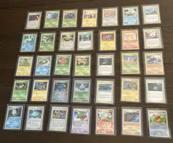 Lot of 35 Vintage Pokemon Cards - Holo, Reverse Holo, Rare - Image 1