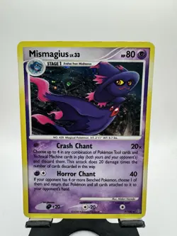 2008 Pokemon Diamond & Pearl Stormfront Mismagius Holo #7/100 - Image 1