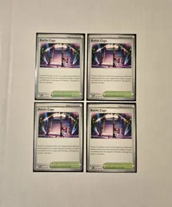 4x Battle Cage Playset 085/094 - Phantasmal Flames - NM - Image 1