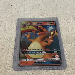 Charizard GX 9/68 2019 Pokemon Sun & Moon Hidden Fates TCG NM - Image 1