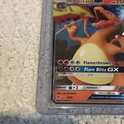 Charizard GX 9/68 2019 Pokemon Sun & Moon Hidden Fates TCG NM - Image 2