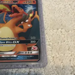Charizard GX 9/68 2019 Pokemon Sun & Moon Hidden Fates TCG NM - Image 3