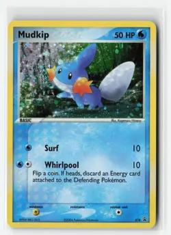 MUDKIP 018 HOLO BLACK STAR PROMO POKEMON TCG LP - Image 1
