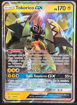 Carte Pokemon Tokorico GX SM33 Promo Soleil & Lune FR - Image 2