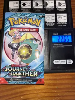 Heavy 22.65g Pokemon Sealed Journey Together Booster Pack - Image 1