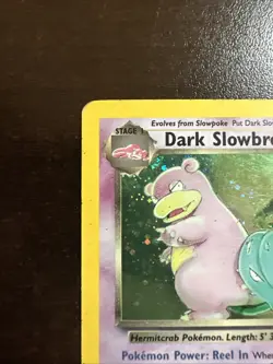 Dark Slowbro 12/82 Holo Rare Pokemon TCG Team Rocket WOTC SMG - Image 2