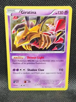 Pokemon Giratina Black Star Promo Holo XY184 LP Condition - Image 1