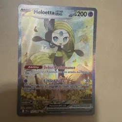 Pokemon TCG Meloetta EX Black Bolt Sir 167/086 Near Mint - Image 1