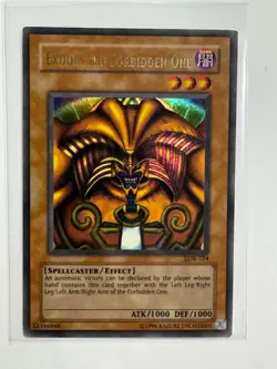 Yu-Gi-Oh! Exodia The Forbidden One LOB-124 Ultra Rare Unlimited LP-MP - Image 1