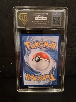 Pokemon Stellar Crown Blastoise EX 030/142 UGC 9 Mint Condition Graded Card - Image 2
