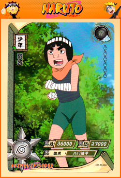 Might Guy | NR-R-094 | Card/Carte Naruto Kayou Collection - Image 1