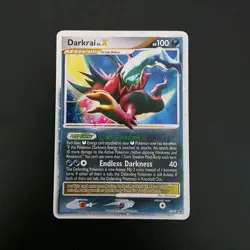 Pokemon Darkrai Lv. X TCG Diamond Pearl Black Star Promo Card DP19 Holo - Image 1