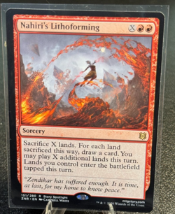 Nahiri's Lithoforming Zendikar Rising Regular - Image 1