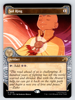Avatar Sol Ring P 316 Promo Magic the Gathering Showcase - Image 1