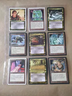 Old Magic The Gathering Cards - Lot H - Image 1