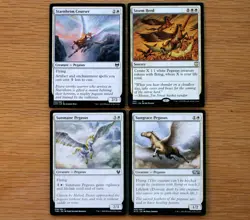 MTG Set 9 White Flying Pegasus Creatures & Spells *NM* English Magic EDH Group - Image 3
