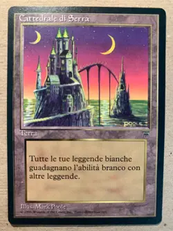 Legends Italian MTG Cathedral of Serra Magic - Image 1