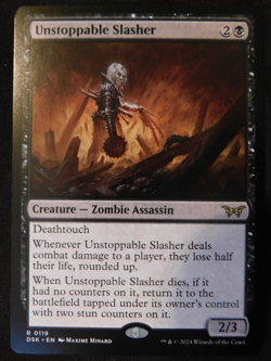 Unstoppable Slasher - Regular - NM (Unplayed) - Duskmourn - Image 1