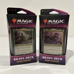 MTG Magic The Gathering Throne of Eldraine Brawl Decks - Faerie Schemes & More 630509829798 - Image 1