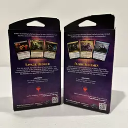 MTG Magic The Gathering Throne of Eldraine Brawl Decks - Faerie Schemes & More 630509829798 - Image 2