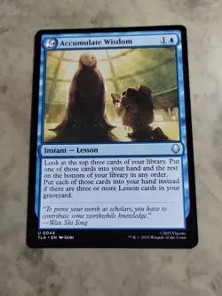 Accumulate Wisdom - 44 - NM - Avatar: The Last Airbender - MTG - Image 1