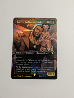 Barret, Avalanche Leader Mtg Chocobo Track Foil 0472 Final Fantasy - Image 1