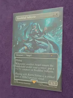 1x Youthful Valkyrie, Secret Lair Hatsune Miku, Magic MTG NM ENG FOIL - Image 2