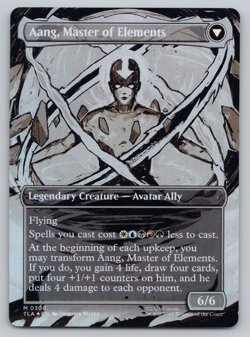 Avatar Aang FOIL Borderless - MTG- Avatar: The Last Airbender TLA - Image 2