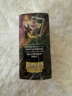 DRAGON SHIELD Fawnix brushed art 100 CARD SLEEVES DECK PROTECTORS MTG Pokemon - Image 3