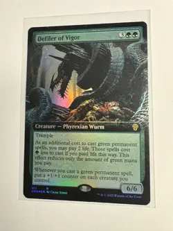 Defiler of Vigor (Extended Art) Dominaria United Foil - Image 1