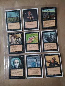 Old Magic The Gathering Cards - Lot F - Image 1