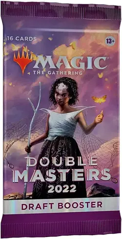 TWO! Double Masters 2022 * Draft Booster both New Sealed MTG you get 2 packs! - Image 1