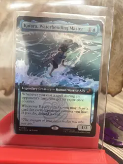 Katara, Waterbending Master M 0180 Extended Art Avatar Last Airbender Eternal NM - Image 2