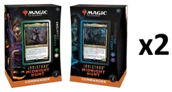 MTG Magic The Gathering Innistrad: Midnight Hunt Commander Deck CASE (4 Decks)!! - Image 1