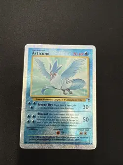 Pokemon TCG Legendary Collection Articuno Reverse Holo Rare Card 2/110 HP - Image 1