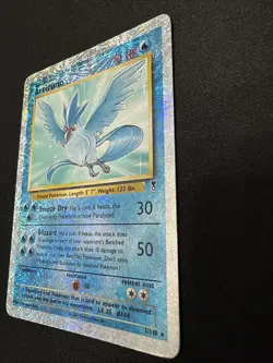 Pokemon TCG Legendary Collection Articuno Reverse Holo Rare Card 2/110 HP - Image 2