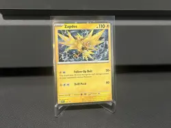 Pokemon TCG Promo SVP 157 Cosmos Holog Zapdos Near Mint - Image 1